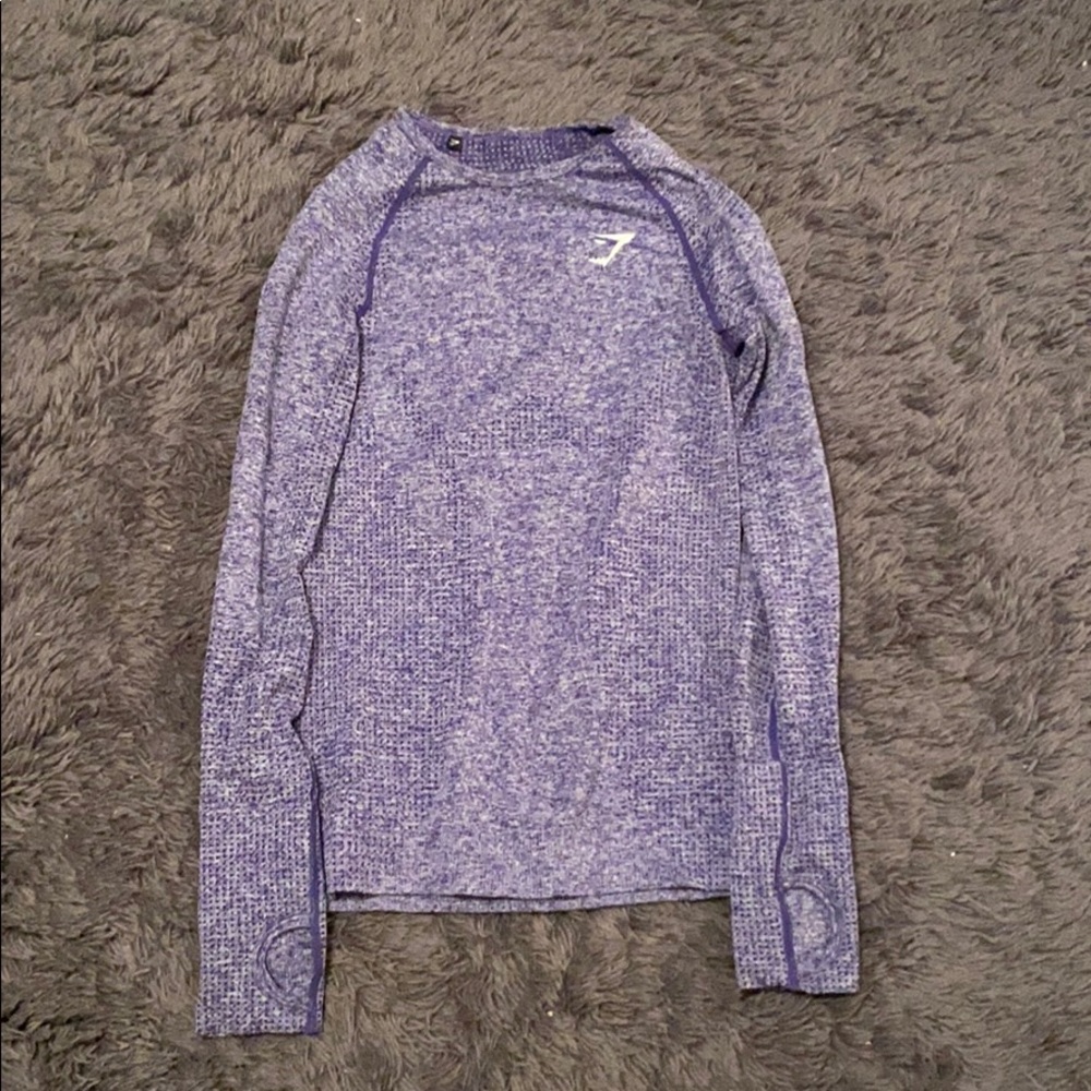 GymShark long sleeve workout top